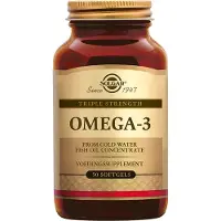 Solgar , Omega-3, EPA & DHA, Tripel Styrka, 950 mg, 50 mjuka kapslar
