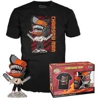 Funko POP! Chainsaw Man Chainsaw Man Leaping T-shirt Med Korta ärmar