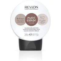 Revlon Nutri Color Filters 512 Hellbraun Asch Irisé Färginpackning 240 ml