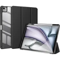 DUX iPad Air 13 2024/2025/2026 Toby Tri-Fold Smart Foliofodral - Svart