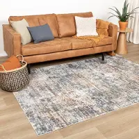 FRAAI Tvättbar matta | Nova Abstract flerfärgad hos Volero | 230x330 cm | Polyester | | Rektangulär | Låg lugg