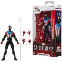 Hasbro Marvel Legender Spider-man 2 Gamerverse Miles Morales Boricua-dräkt Actionfigur 15 Cm