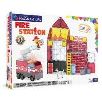 Magna-Tiles - Fire Station¿ 50 Piece Set