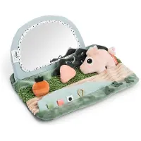 Done by Deer Tummy Time Sensory Mirror Tiny Farm Babyleksak