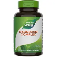 Nature'S Way , Magnesium Komplex, 100 Kapslar (250 mg per Kapsel)