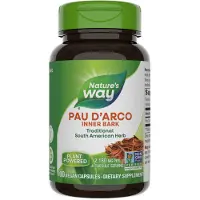 Nature'S Way , Pau D'Arco Inner Bark, 545 mg, 100 Vegankapslar