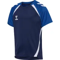 Hummel Tränings T-Shirt hmlLEAD 2.0 - Navy/Blå/Vit Barn, storlek 116 cm