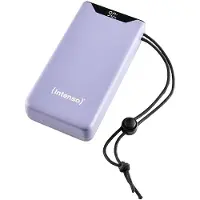 Intenso Power Bank F20000 purple Powerbank 20000 mAh Quick Charge 3.0, Power Delivery 3.0, PPS LiPo USB-C, USB-A Violett Statusindikering
