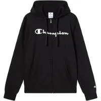Champion Sweatjacka svart / vit