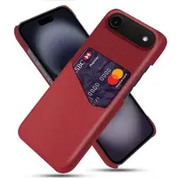 Mtp Products iPhone Air KSQ Skal med Korthållare - Röd