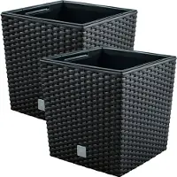 Wellhome 2 Tids Pot Enheter Med En Kub För Plantering 64l 40x40x41 Cm