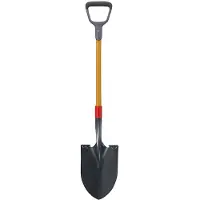 CAT J10-202 skopa: D-handtag med rund spets