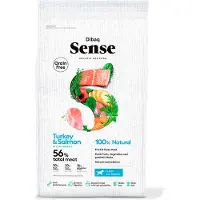 Dibaq Sense Grain Free Puppy Hundmat Med Lax Och Kalkon 2kg