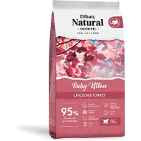 Dibaq Natural Moments Baby Kitten Kyckling-och Kalkonfoder För Katter 2kg