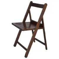 Wellhome Nordstol I Bokträ Med Valnötsfinish 43x47x79 Cm