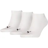 Puma Ankelstrumpor - 3-pack - Sneaker Plain - Vit - - 39/42 - Strumpor