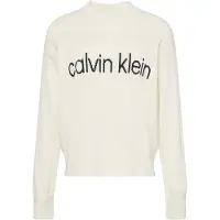 Calvin Klein Jeans Tröja svart / vit