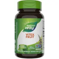 Nature'S Way , Vitex Frukt, 400 mg, 320 Vegan kapslar