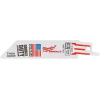 Milwaukee Tigersågsblad 48475185; 100 mm; 24 TPI; 5 st.