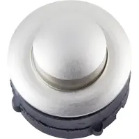 Heidemann 70094 Klockknapp 1x Förnicklad 24 V/1 A
