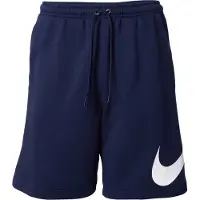 Nike Byxa 'CLUB' marinblå / vit