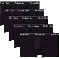 Calvin Klein 5 Pack Low Rise Trunks Microfibre Stretch