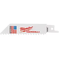 Milwaukee Tigersågsblad 48475460; 100 mm; 6 TPI; 5 st.