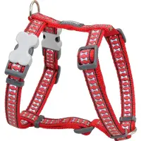 Red Dingo Reflective Bone Hundsele