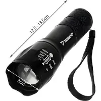Trizand T6 ficklampa USB L18368