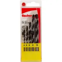 Fischer Group E 4/5/6/8/10 536606 Väggborr 5 Enheter