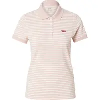 Levi's T-shirt 'Slim Polo Shirt' rosa / vit