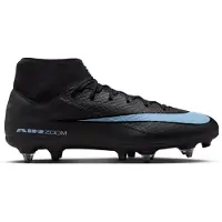 Nike Air Zoom Mercurial Superfly 10 Academy SG-PRO Anti-Clog Shadow - Svart/Blå - Soft Ground (SG), storlek 40