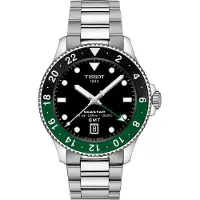 Tissot Rostfritt Stål Svart Urtavla Herr Modeklocka T120.852.11.051.00 svart