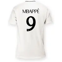Real Madrid 24/25 Mbappe Hemma T-shirt Med Korta ärmar