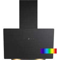 Bomann DU 7611 G schwarz 60cm A+ LED takfläkt 600 mm EEK: A+ (A+++ - D) 68 dB