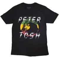 Ginza.se Peter Tosh: Unisex T-Shirt/Lightning Logo (Black) (Small)
