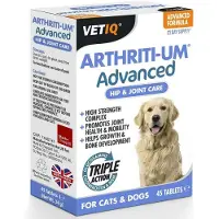 Mark & Chappell Vetiq Arthriti Um Advanced Hundtillskott