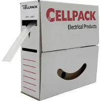 Cellpack 127112 Krympslang utan lim Transparent 6 mm 2 mm Krympförhållande:3:1 10 m