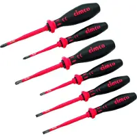 Cimco Skruvmejsel set VDE 6 delar