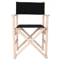 Wellhome Regissörsstol Med Solnedgångsfinish Utan Lack 51x46x86 Cm