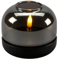 Konstsmide Glasljus LED, mattsvart