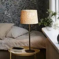PR Home Bordslampa Base Eldertree, Gul / orange, Vardagsrum / matsal, Metall, Bordslampa