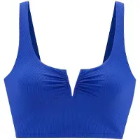 Venice beach Bikiniöverdel royalblå