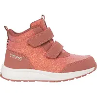 Viking Footwear Kid's Bouncy Glitter Mid Wp 2v Pink
