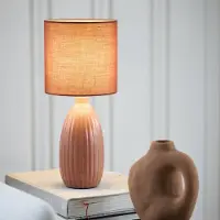 PR Home Bordslampa Uno, Röd, Vardagsrum / matsal, Keramik, Modern, Bordslampa