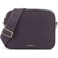 Coccinelle Läder Crossbody-väska med dragkedja