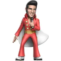 Minix Elvis Presley Elvis Minifigur I Röd Kostym 12 Cm