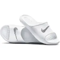 Nike Pantolette 'Victori One' antracit / vit