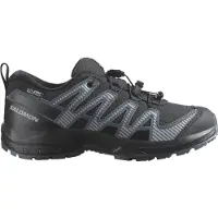 Salomon Kids' XA Pro V8 Waterproof Black/turbulence/quarry