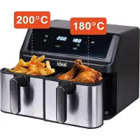 Eldom Ik1500 Dualcrisp 9l 2000w Airfryer